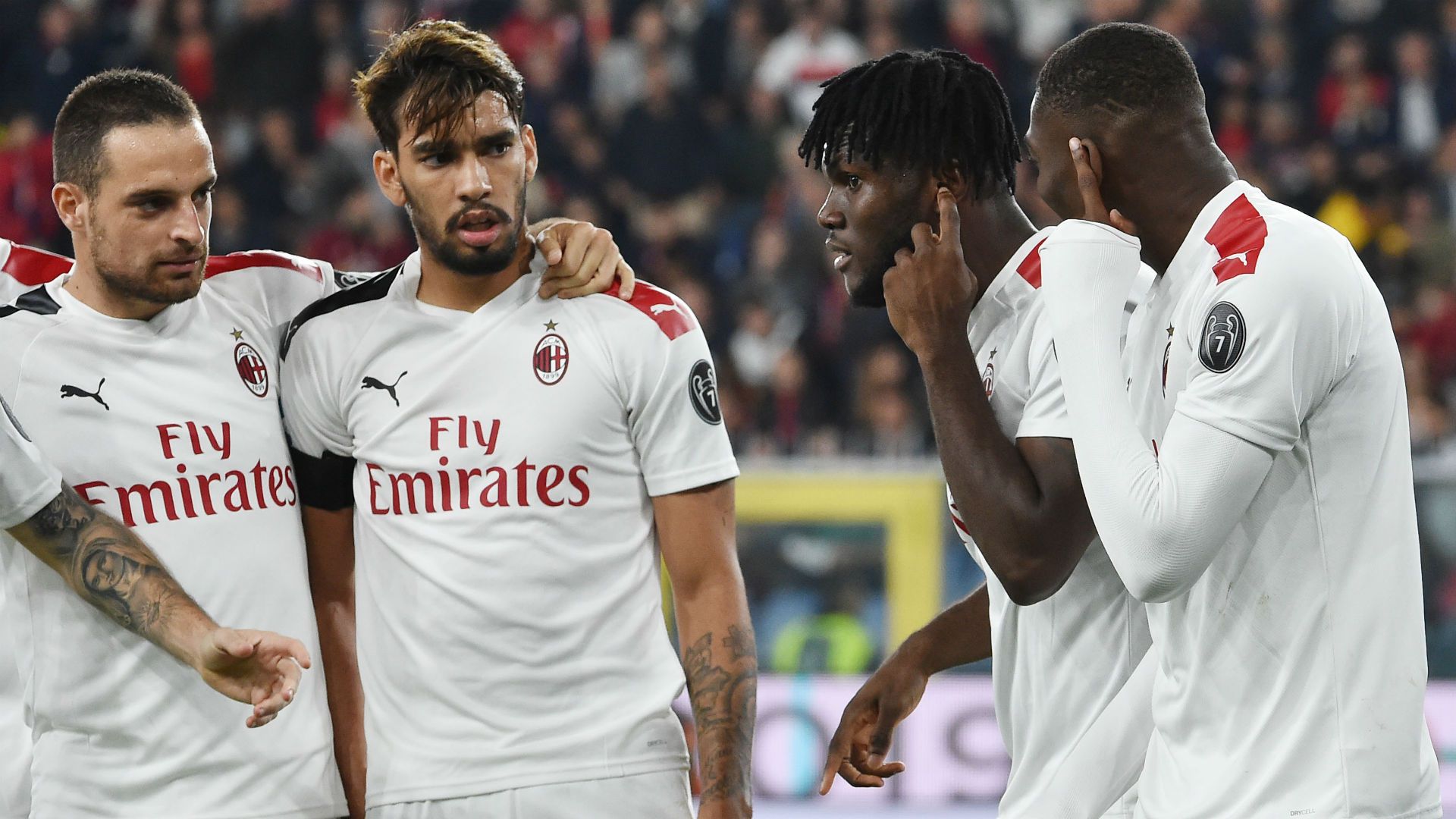 Genoa Milan Bonaventura Paqueta Kessie Leao Serie A 2019/2020