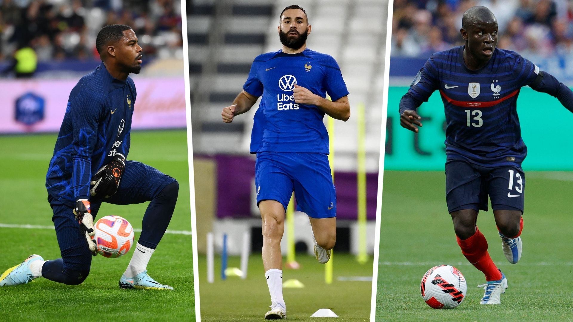 Maignan Benzema Kante France