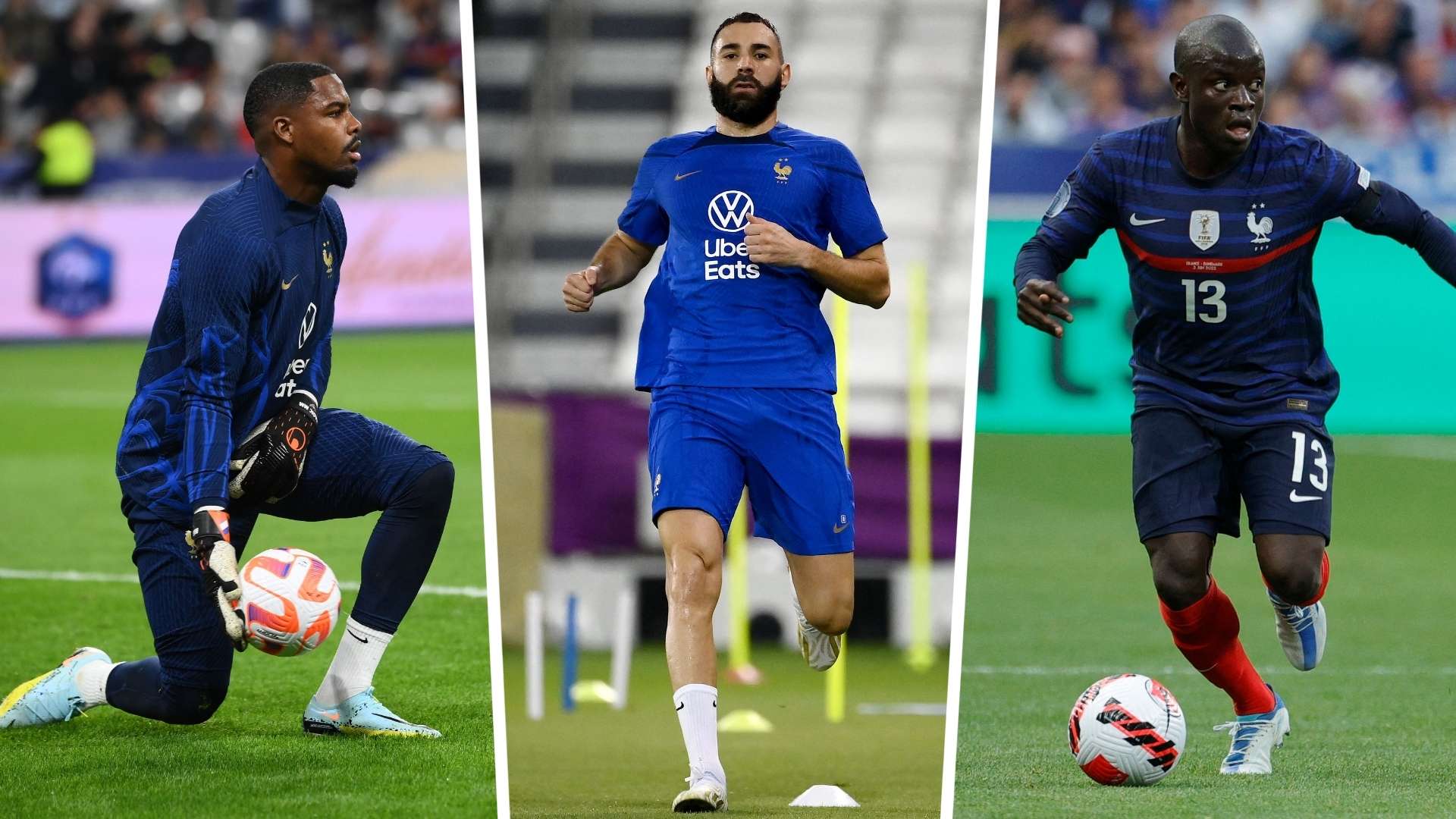Maignan Benzema Kante France