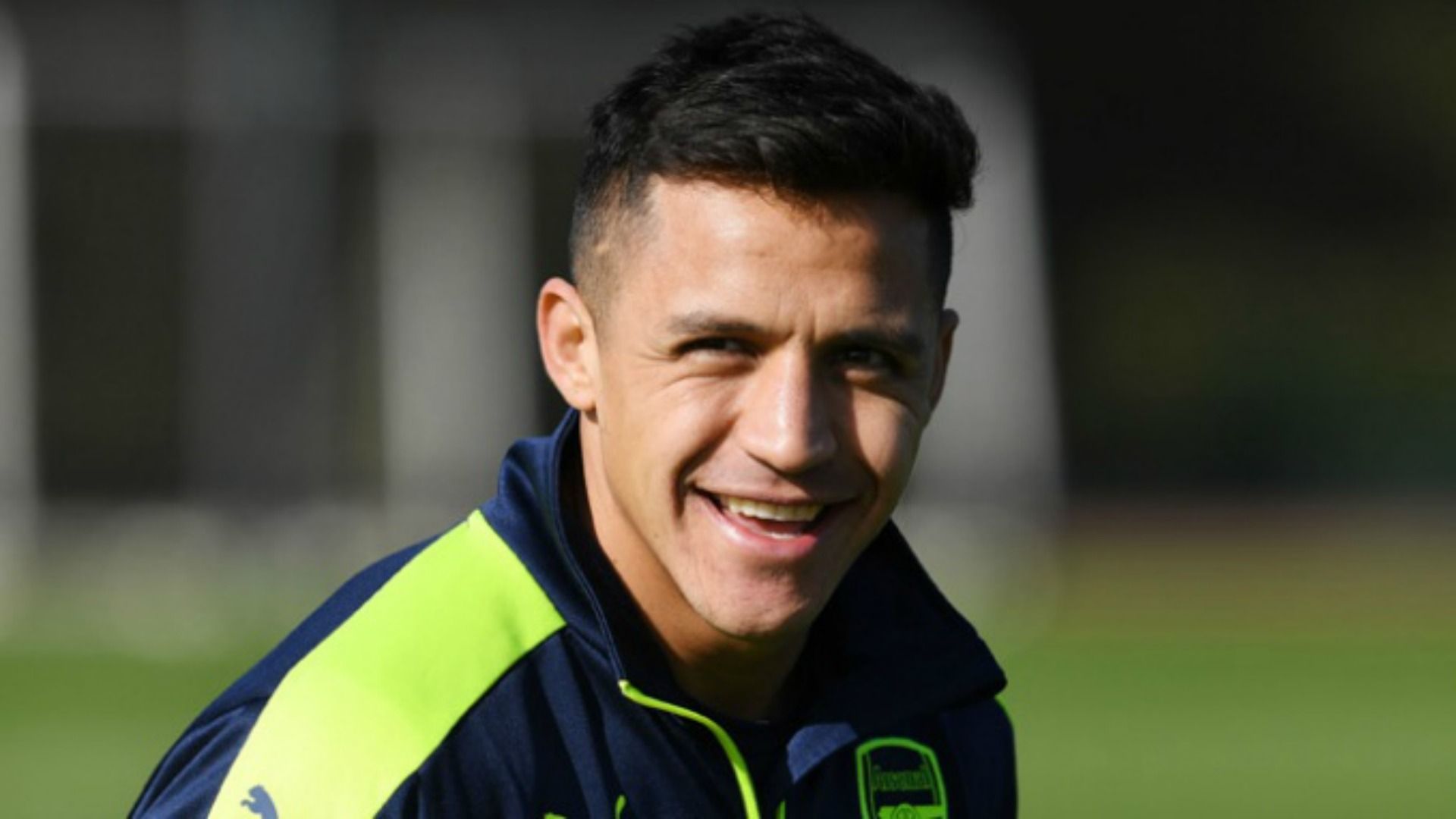 Alexis Sánchez Arsenal training