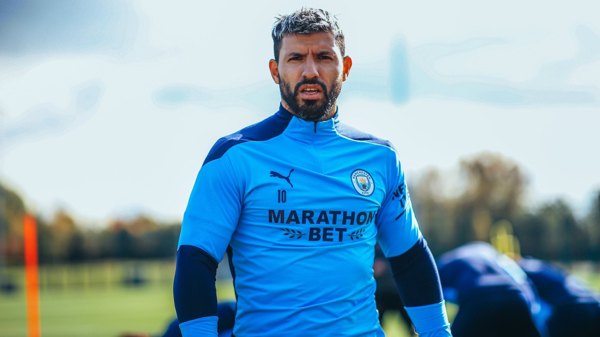 Sergio Aguero Manchester City Entrenamiento Training 05102020