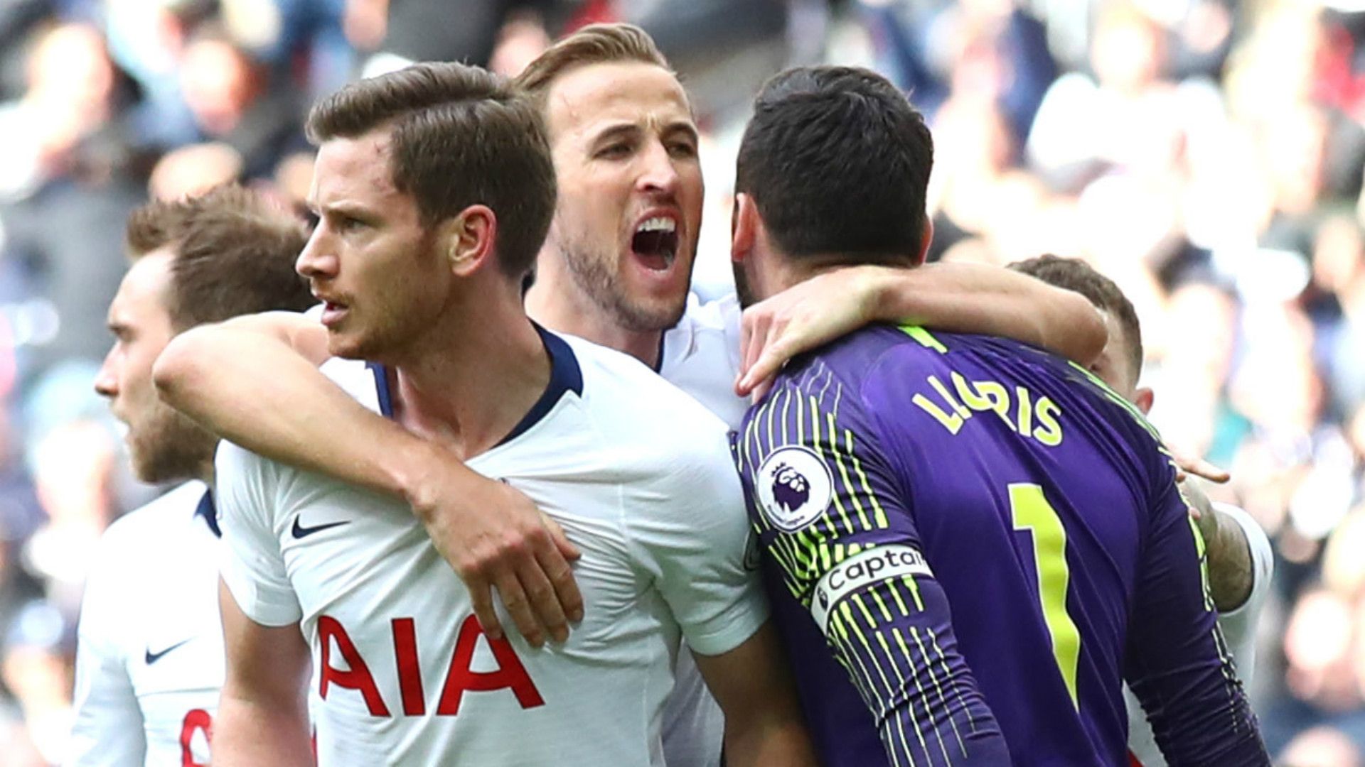 Tottenham celebrate 2018-19