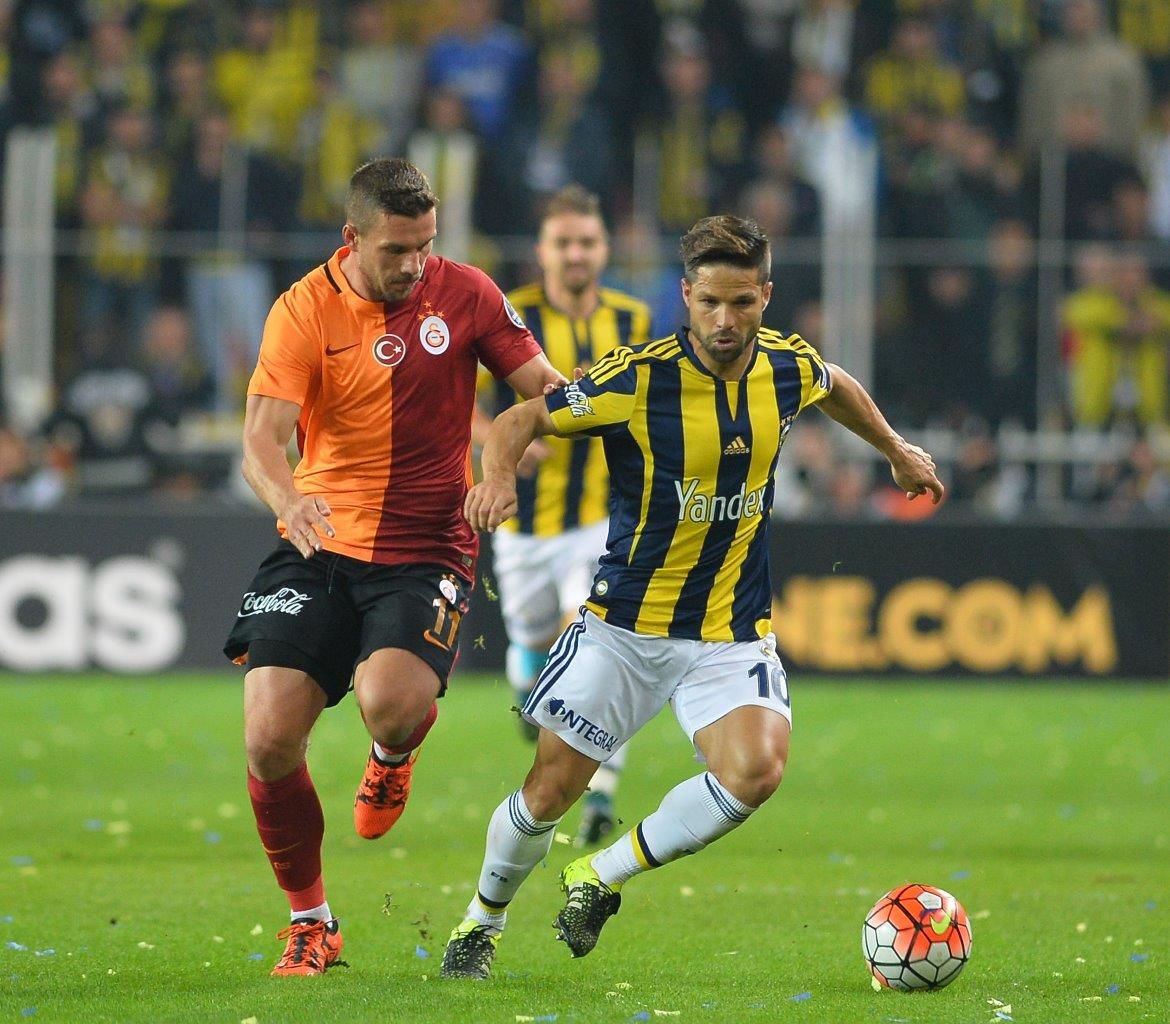 Diego - Podolski, Fenerbahce - Galatasaray