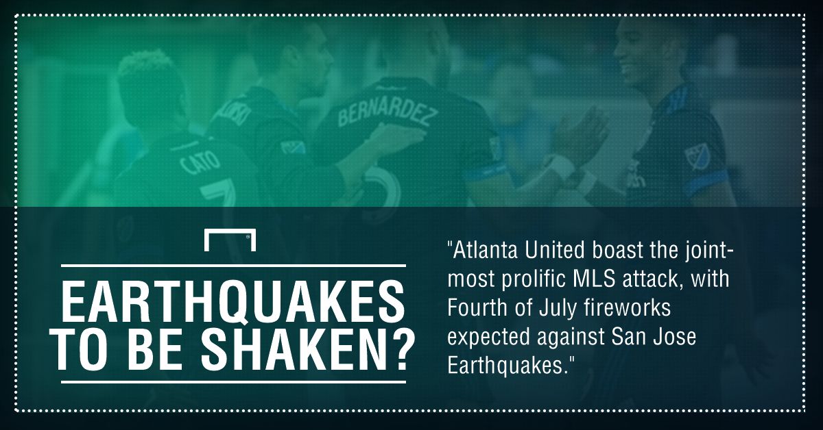 GFX Atlanta United San Jose Earthquakes betting