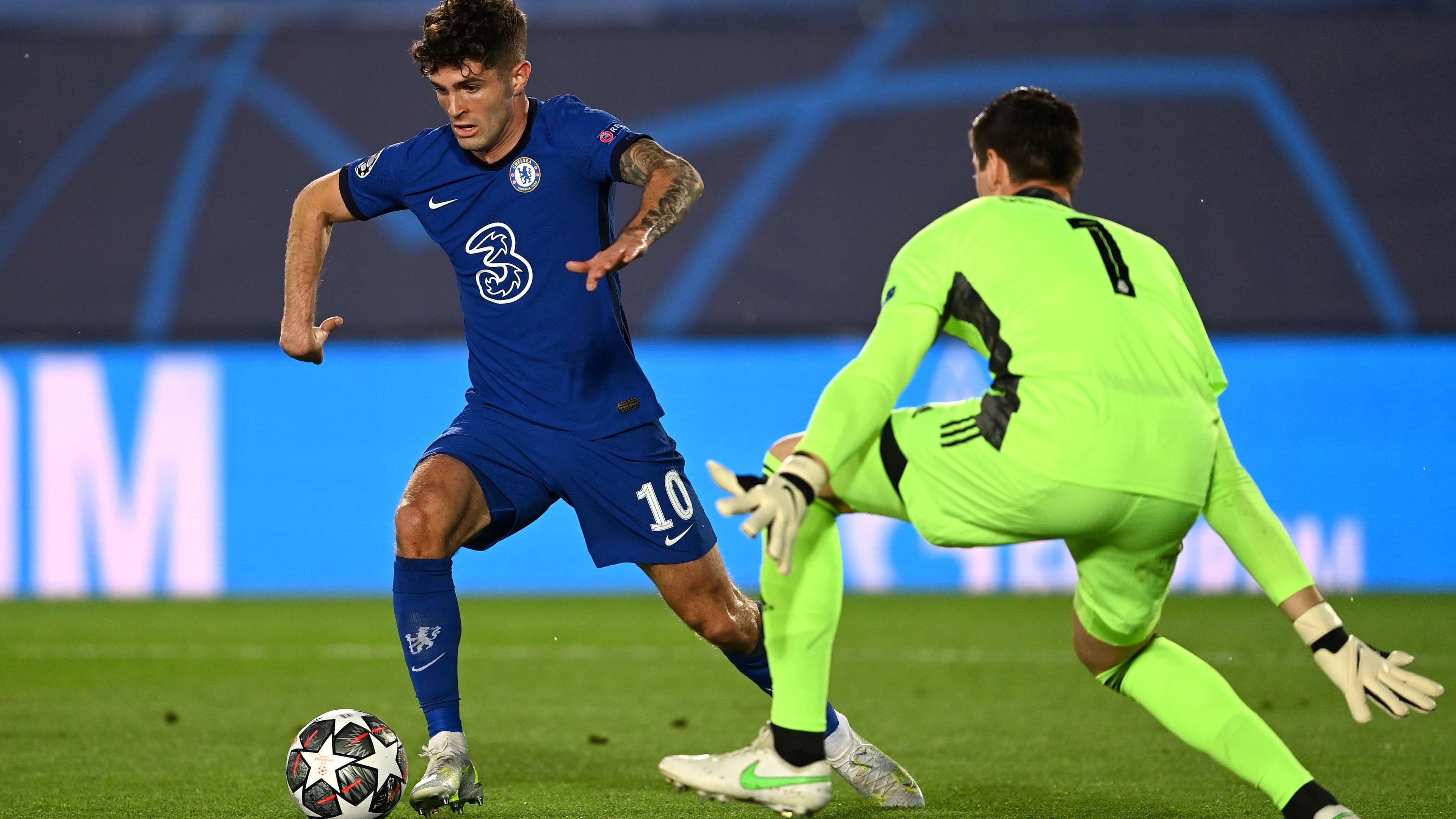 Christian Pulisic Chelsea Real Madrid 2021