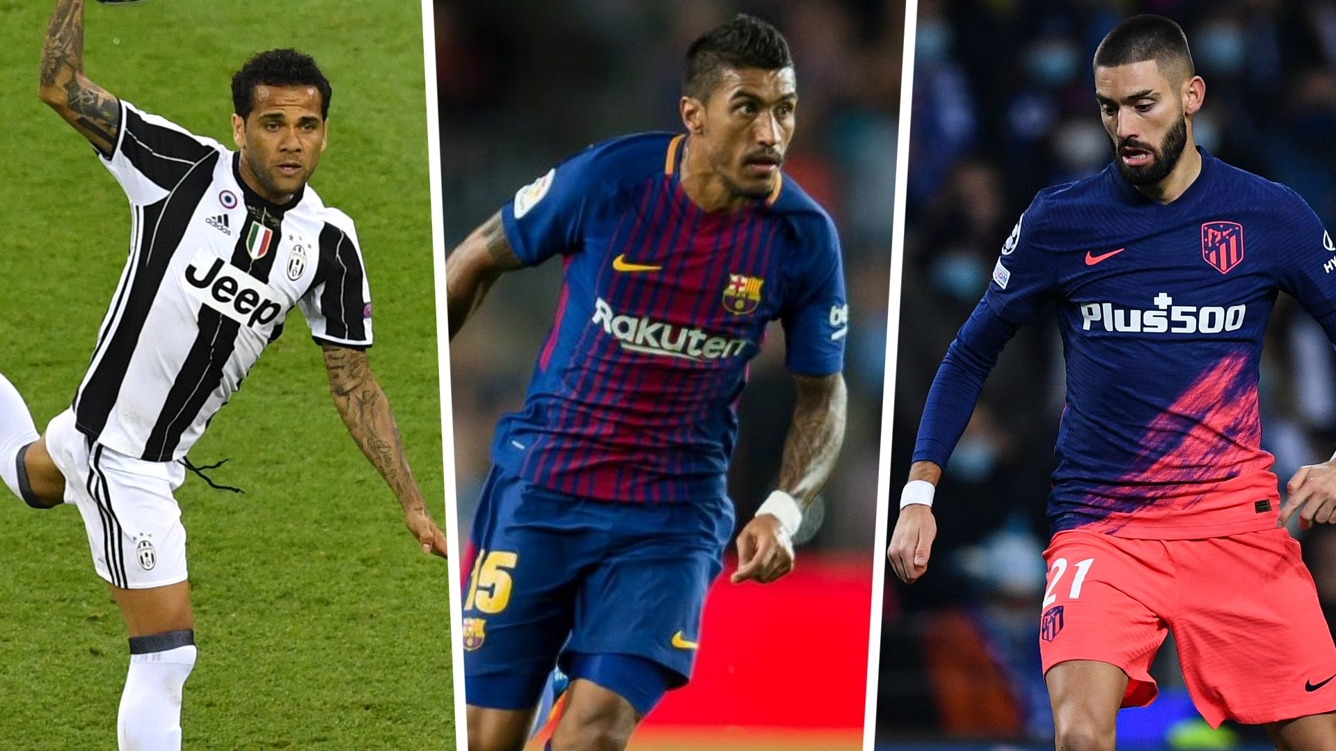 كارسكو - باولينيو - داني ألفيش