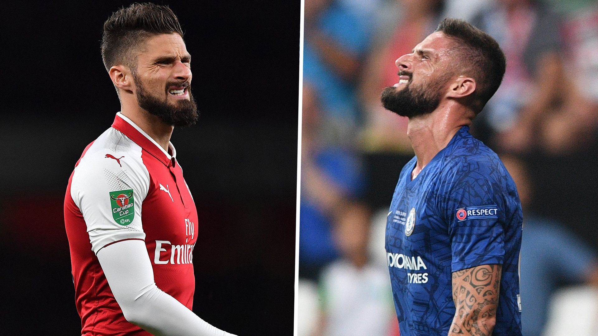 Olivier Giroud Arsenal Chelsea