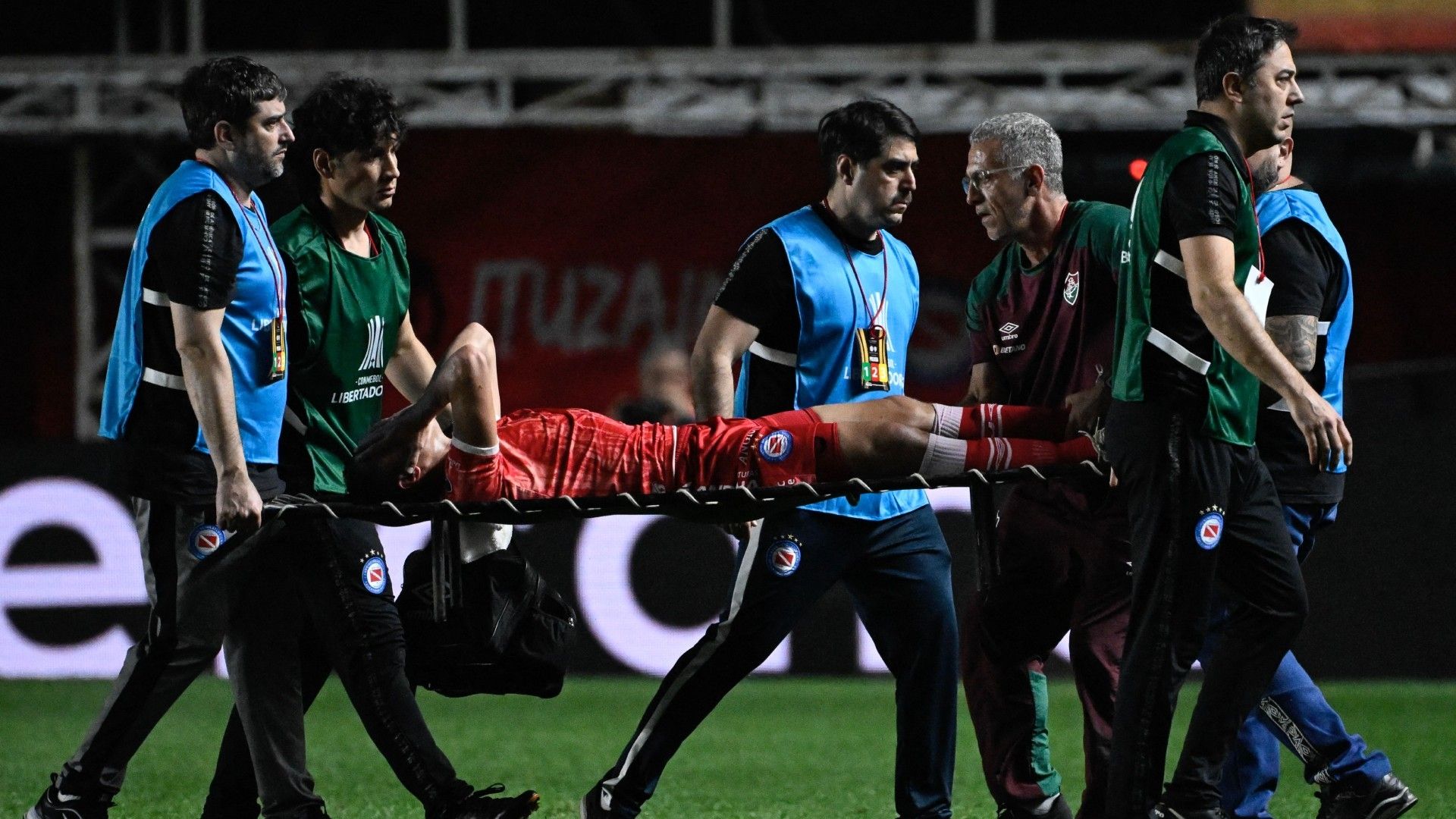 Luciano Sanchez Lesion Argentinos Fluminense Copa Libertadores 01082023
