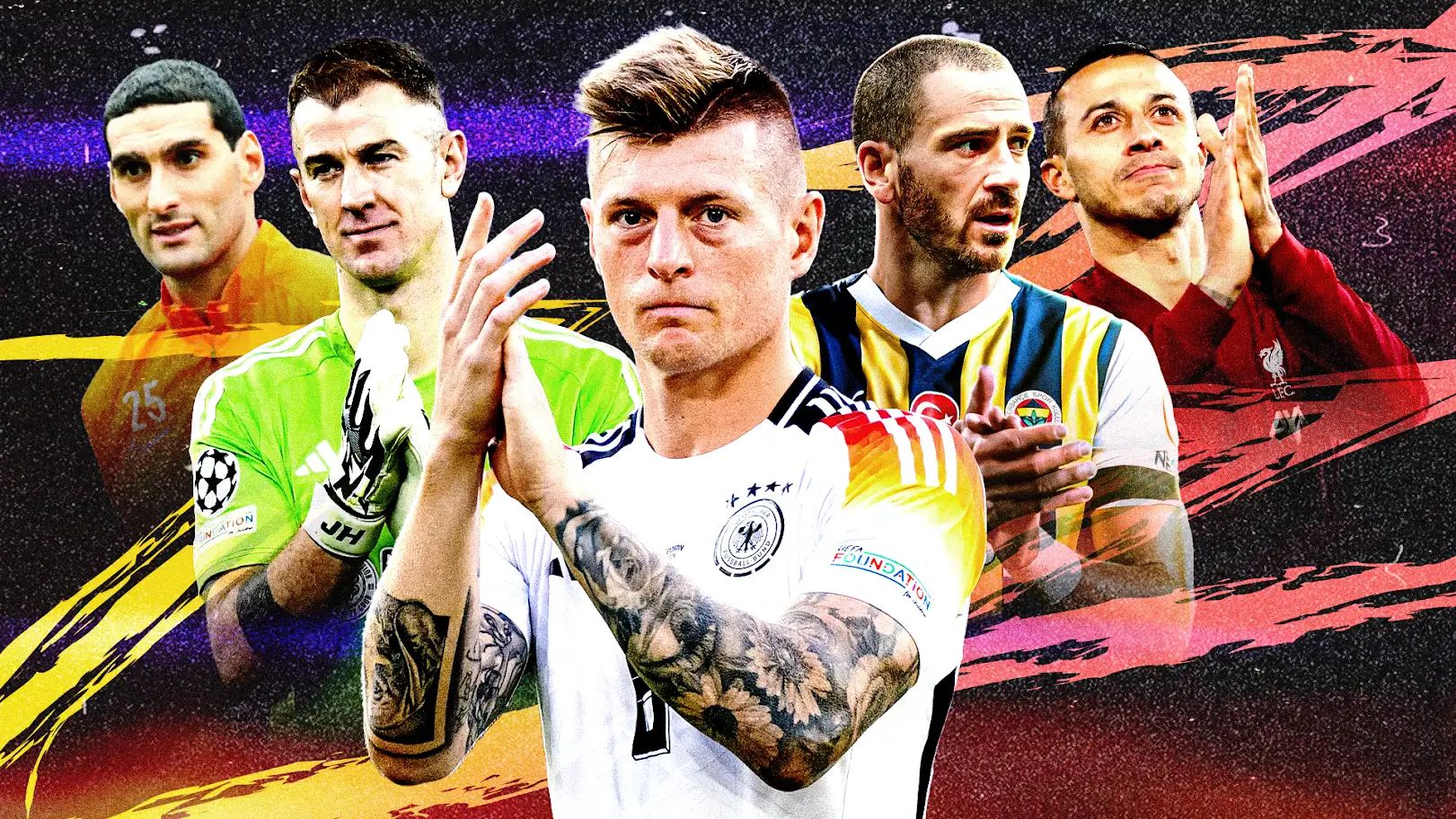Toni Kroos, Thiago Alcântara e aposentados 2024