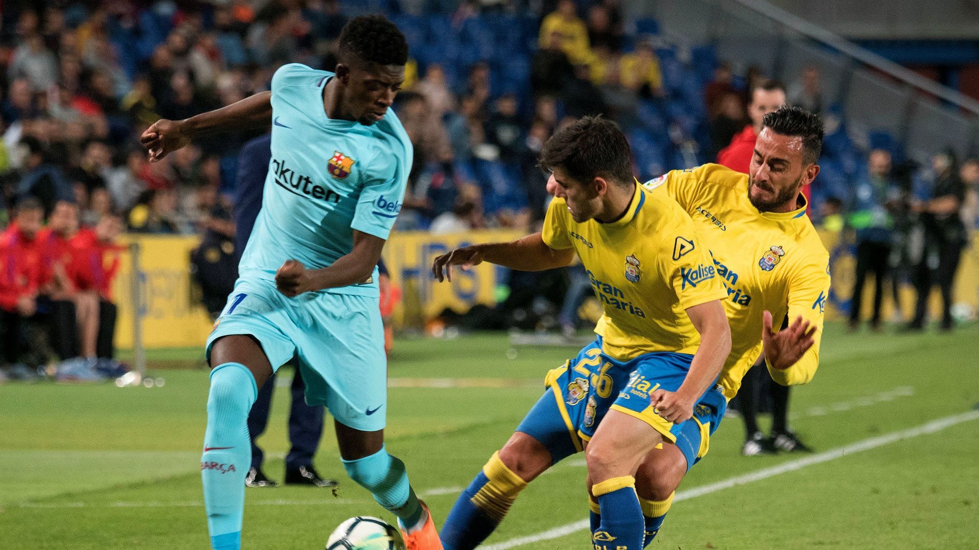 Ousmane Dembele Jairo Las Palmas Barcelona LaLiga