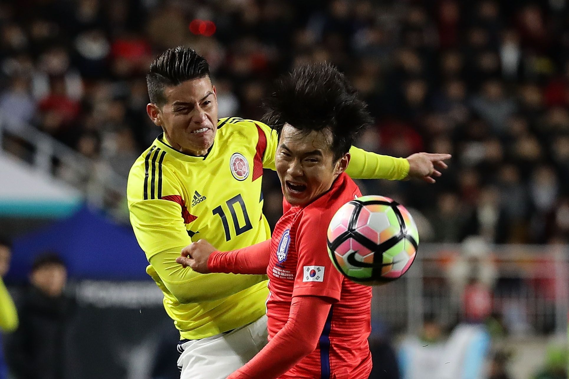 James Colombia Corea