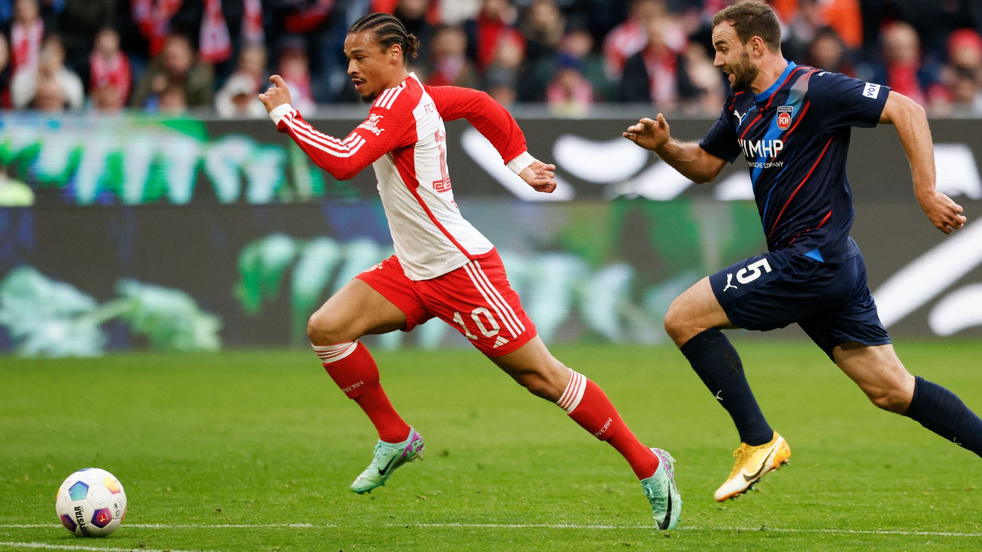 LEROY SANE BAYERN MÜNCHEN BUNDESLIGA 11112023