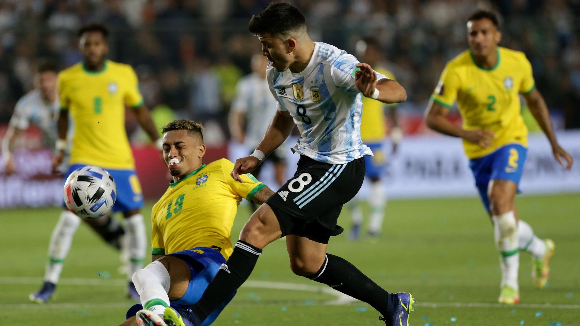 Marcos Acuña Argentina Brasil Eliminatorias 16112021