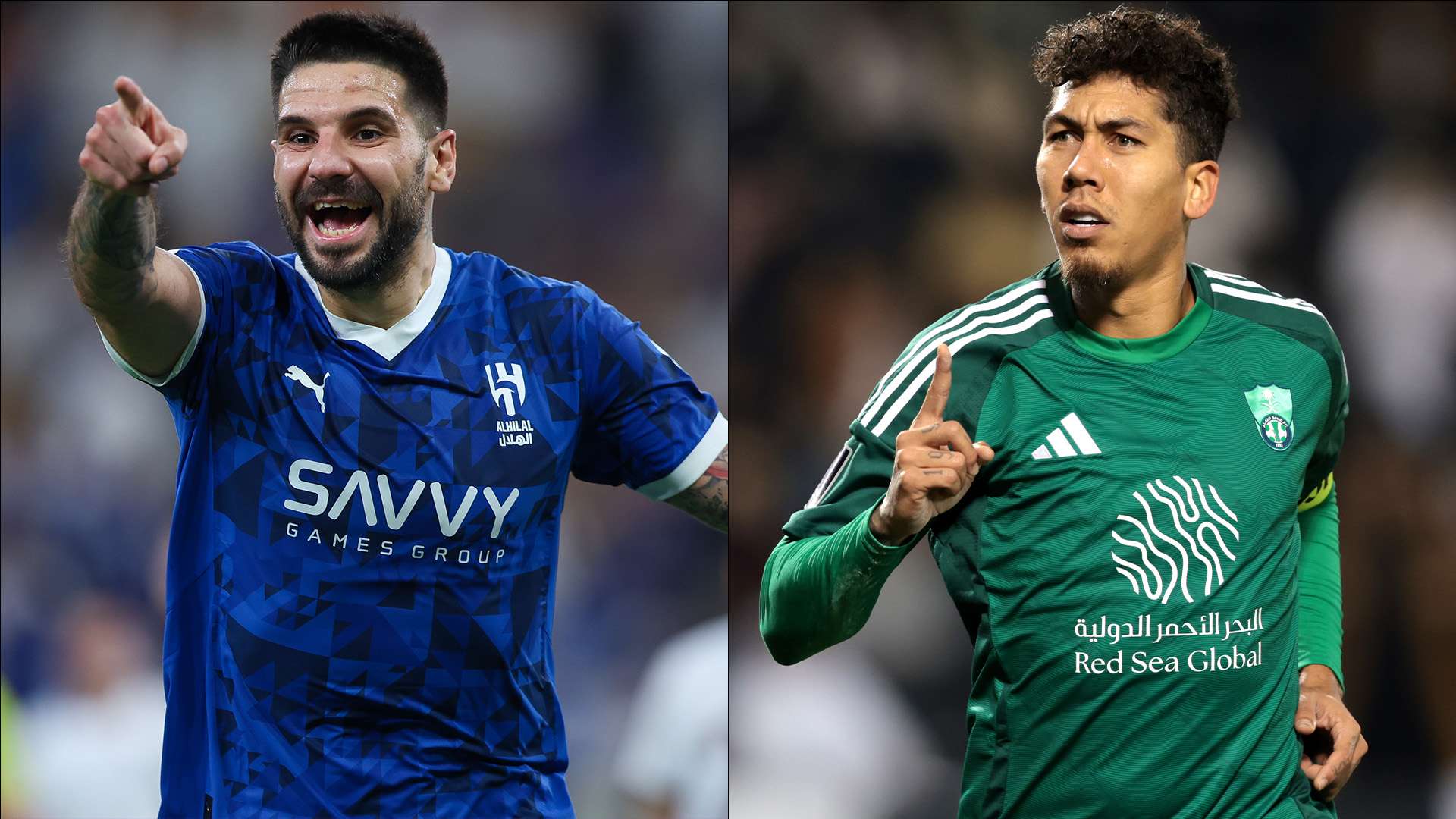 Aleksandar Mitrovic Al Hilal Roberto Firmino Al-Ahli