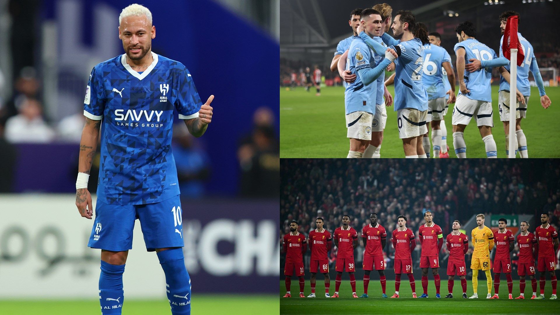 Neymar - Manchester City - Liverpool