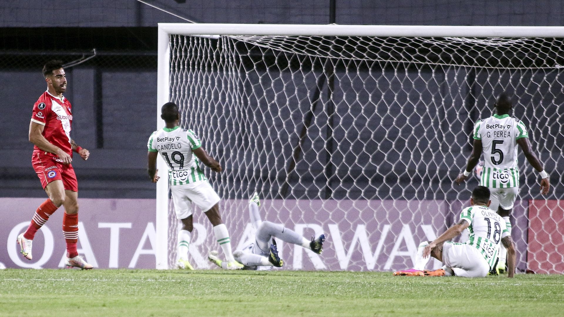 Atlético Nacional Argentinos Copa Libertadores 2021