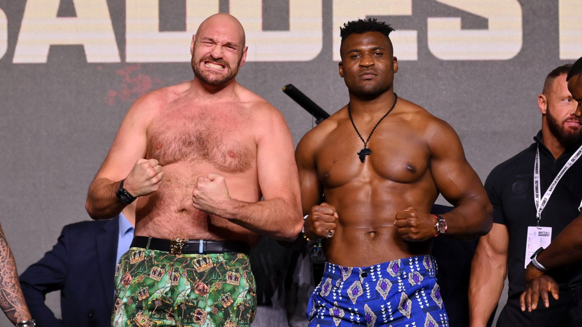 Tyson Fury Francis Ngannou