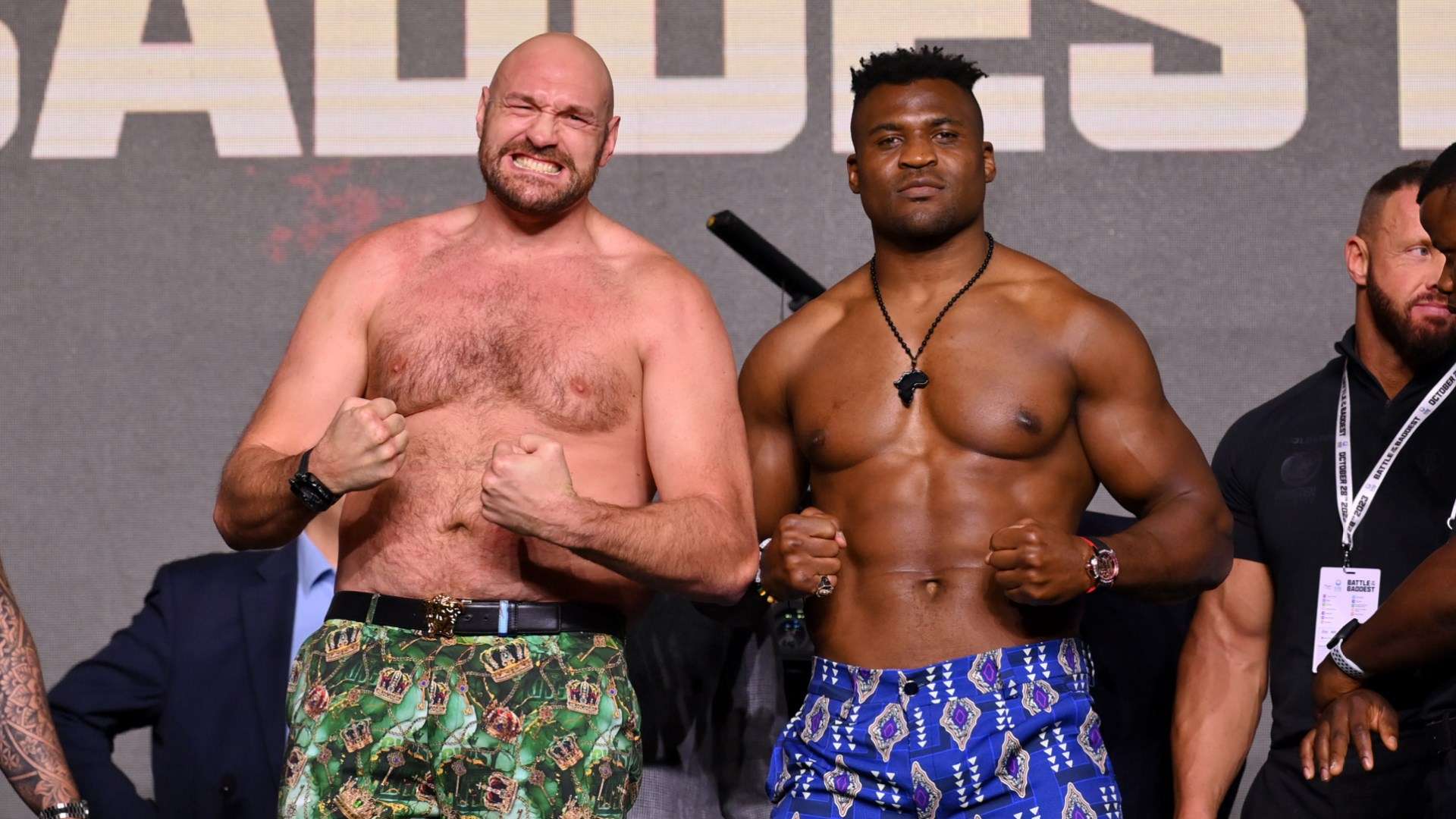 Tyson Fury Francis Ngannou