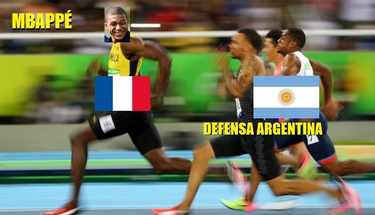 Memes Argentina vs Francia