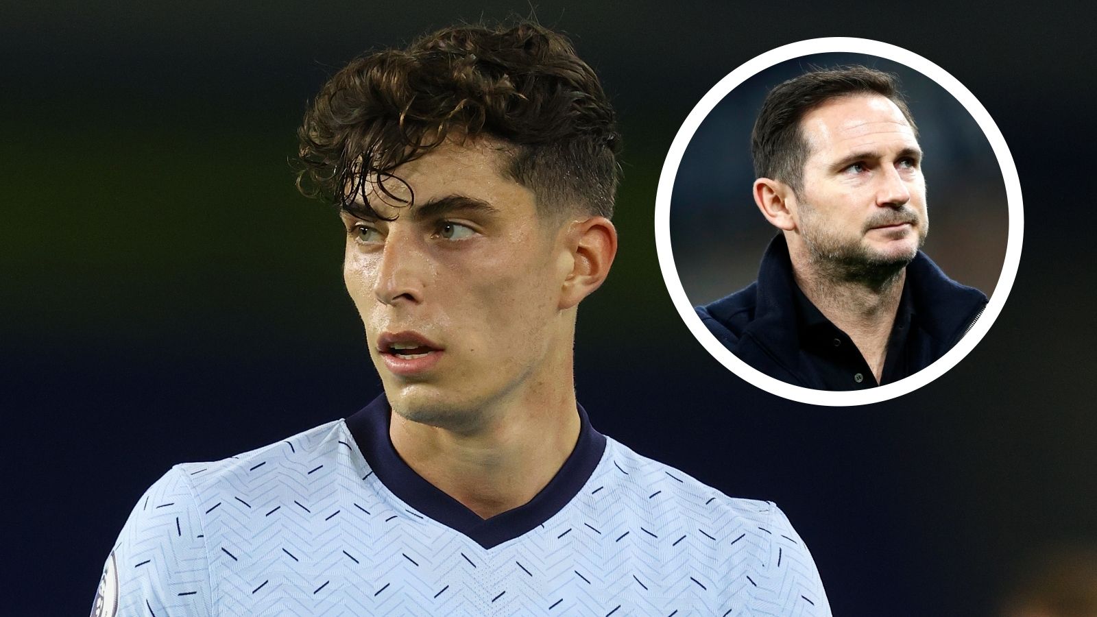 Kai Havertz Frank Lampard Chelsea GFX