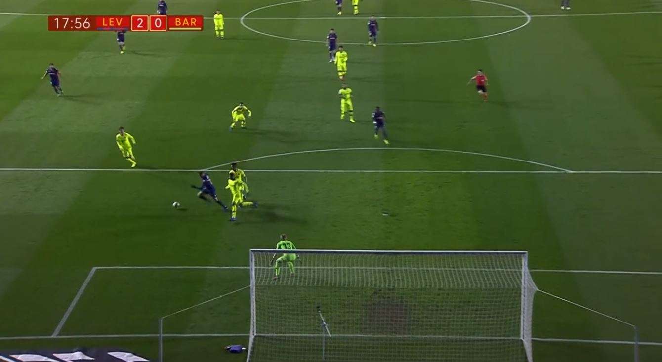 Borja Mayoral UD Levante FC Barcelona Copa del Rey 10012019