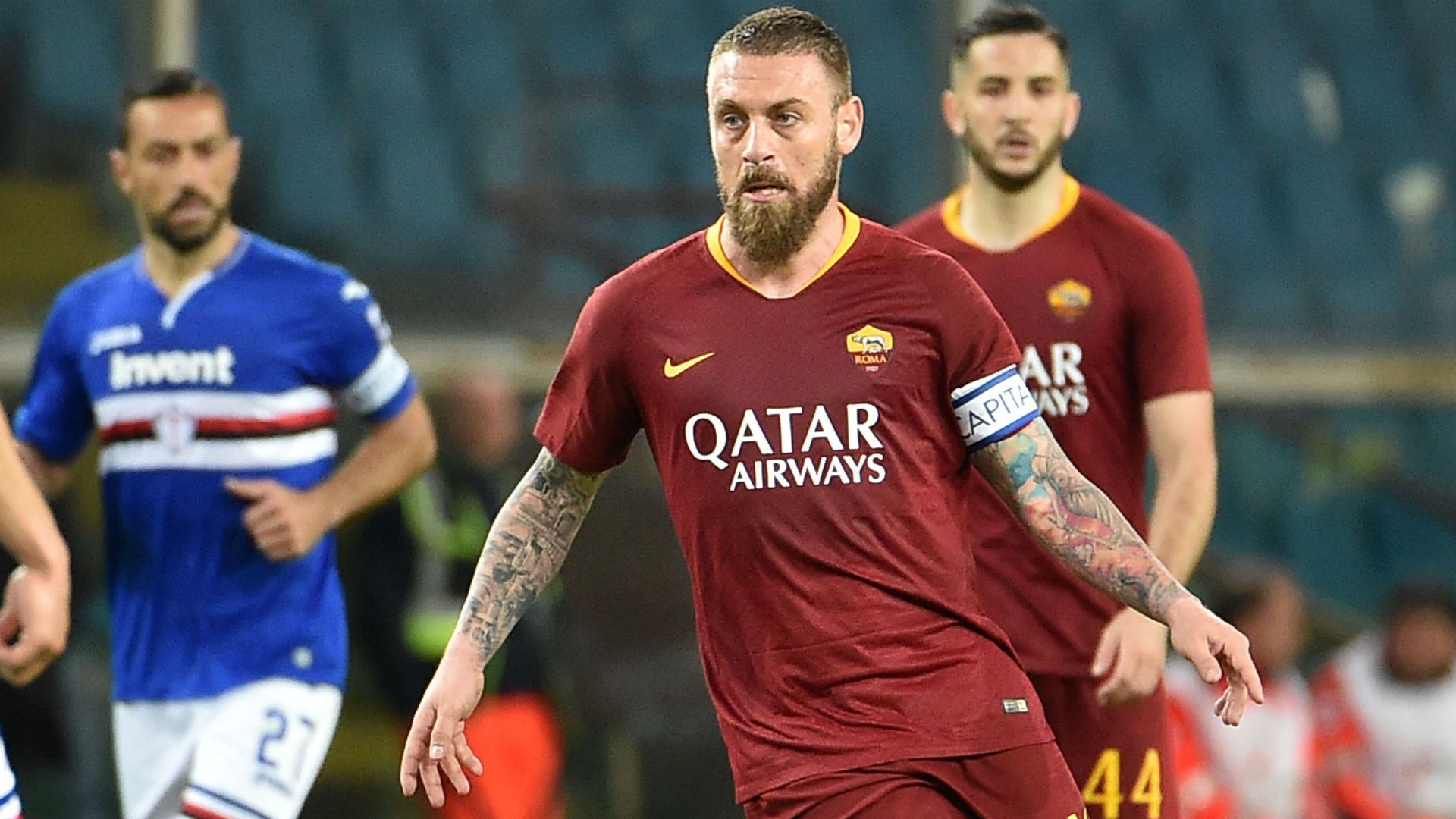 De Rossi Roma Sampdoria Serie A