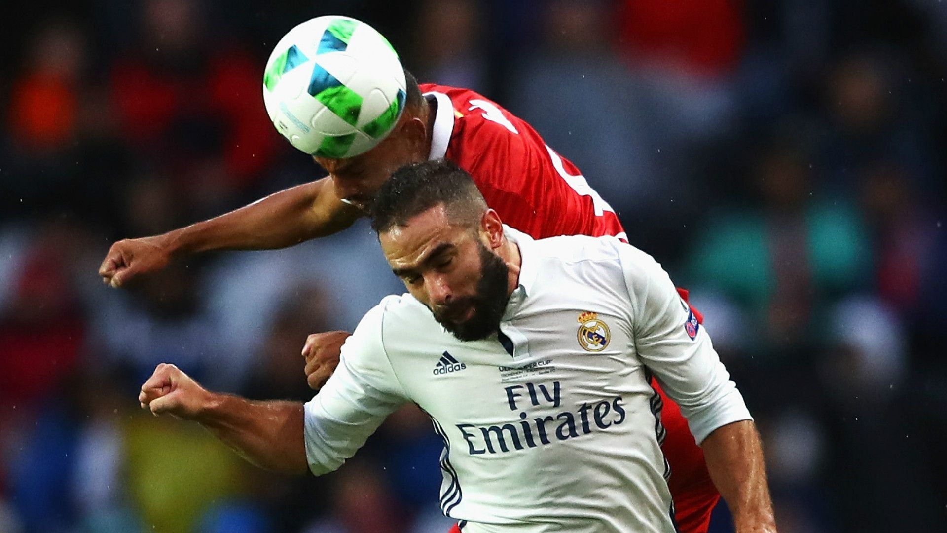 Timothee Kolodziejczak Dani Carvajal Real Madrid Sevilla UEFA Supercup 09082016