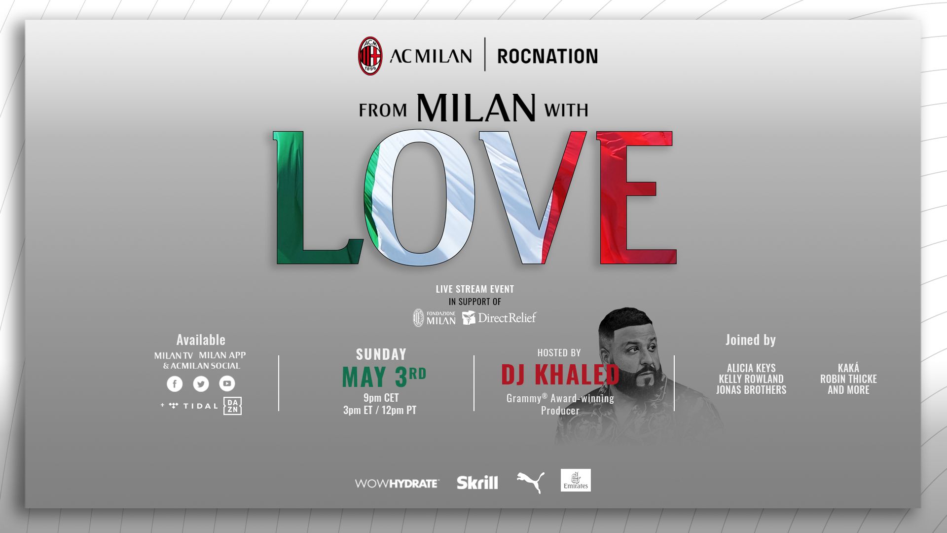 From Milan with Love