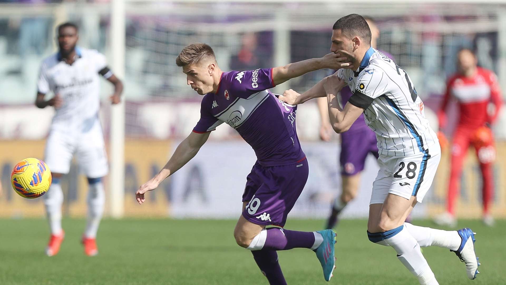 Piatek Demiral Fiorentina Atalanta