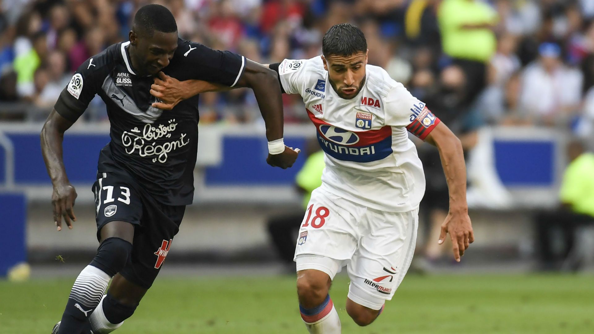 Nabil Fekir Lyon Bordeaux