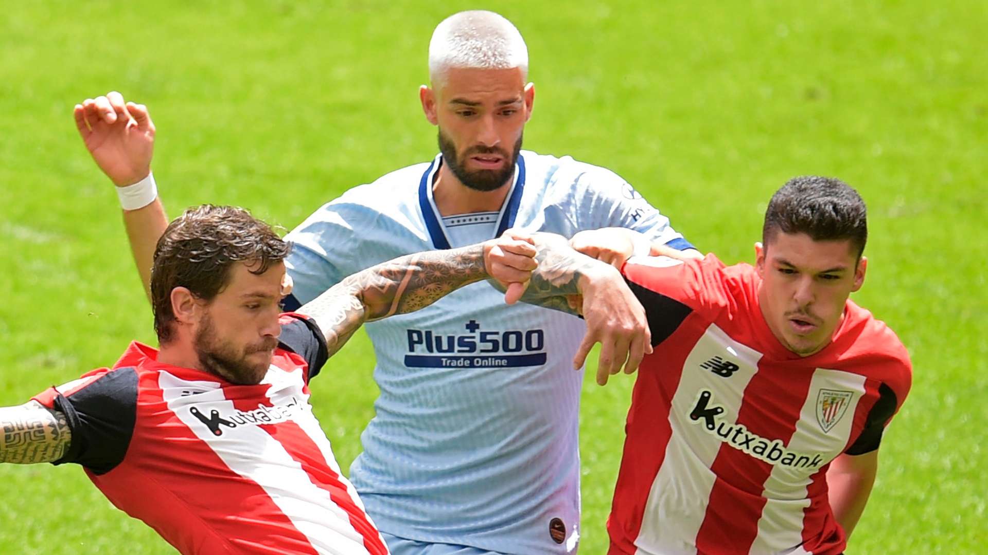 Inigo Martinez Yannick Carrasco Athletic Club Atletico Madrid 2019-20