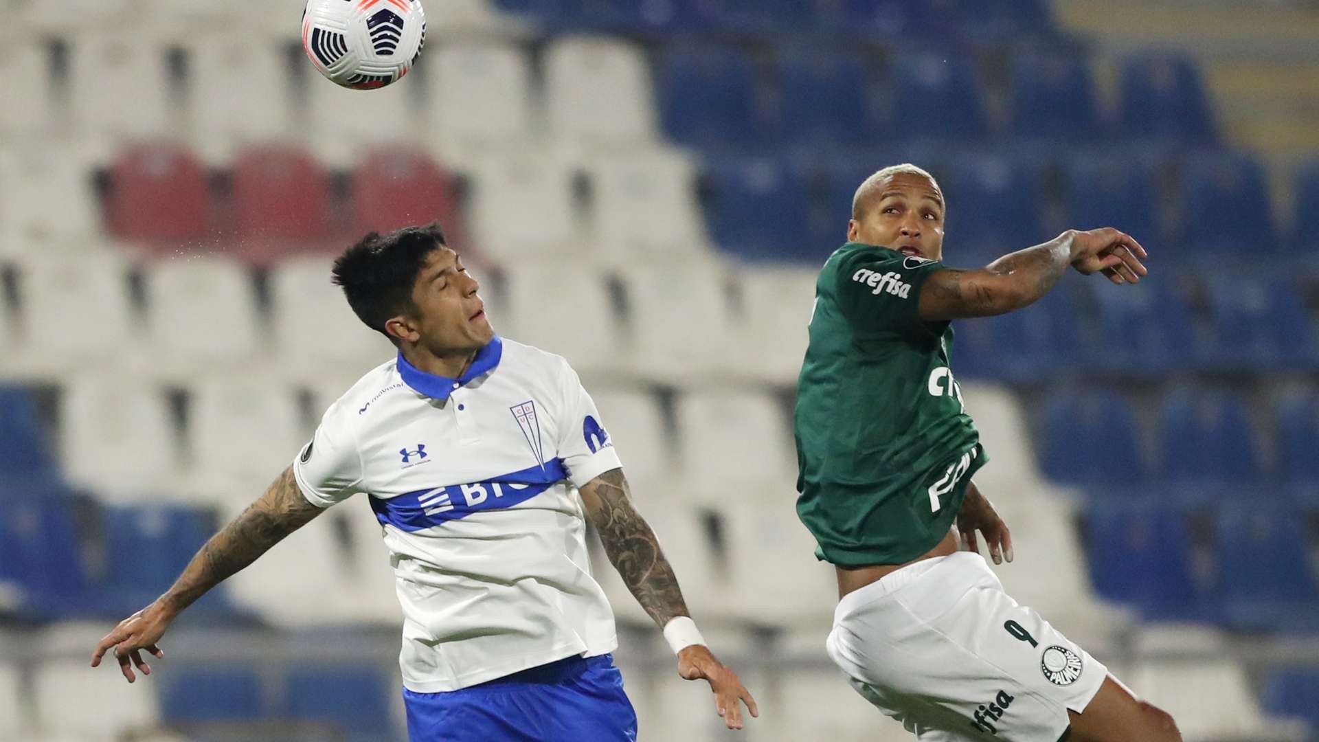 Deyverson em Universidad Católica x Palmeiras, oitavas da Libertadores, 14072021