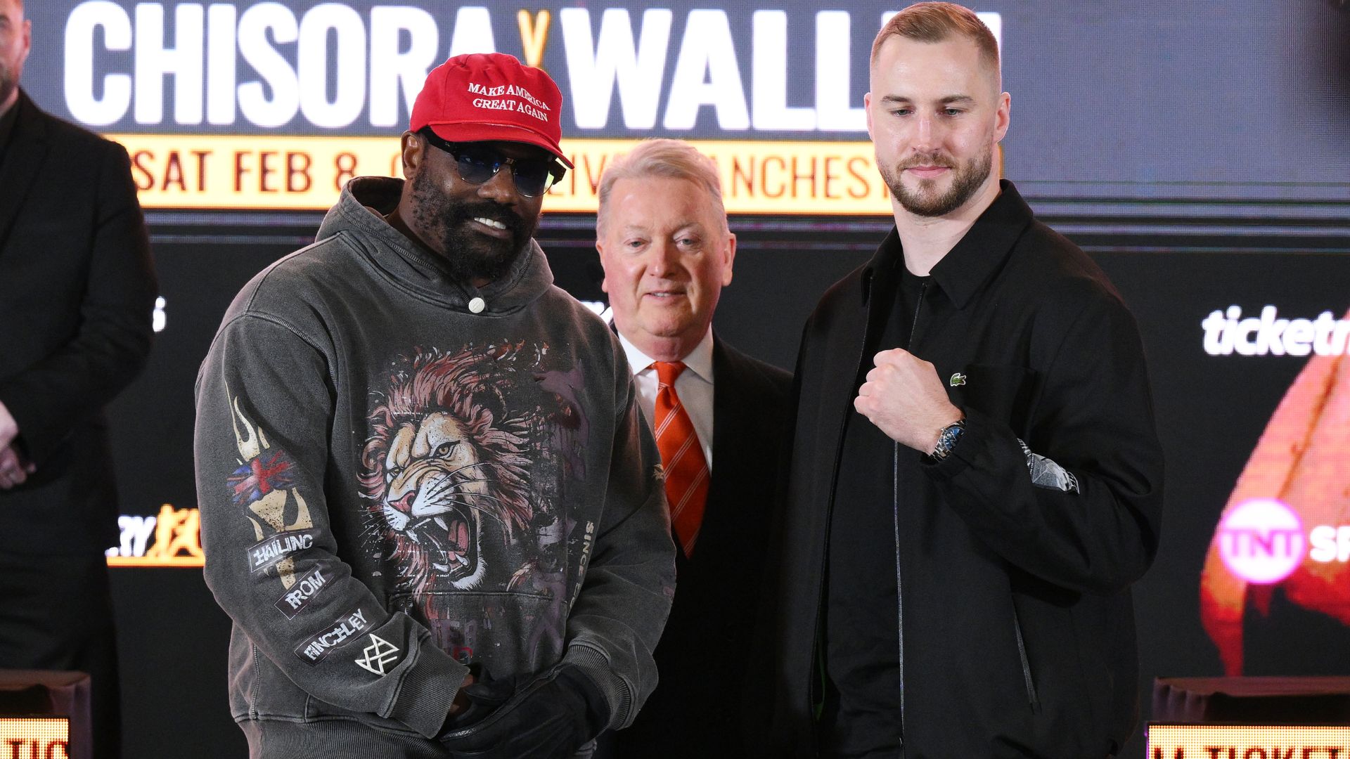 Derek Chisora v Otto Wallin Press Conference 