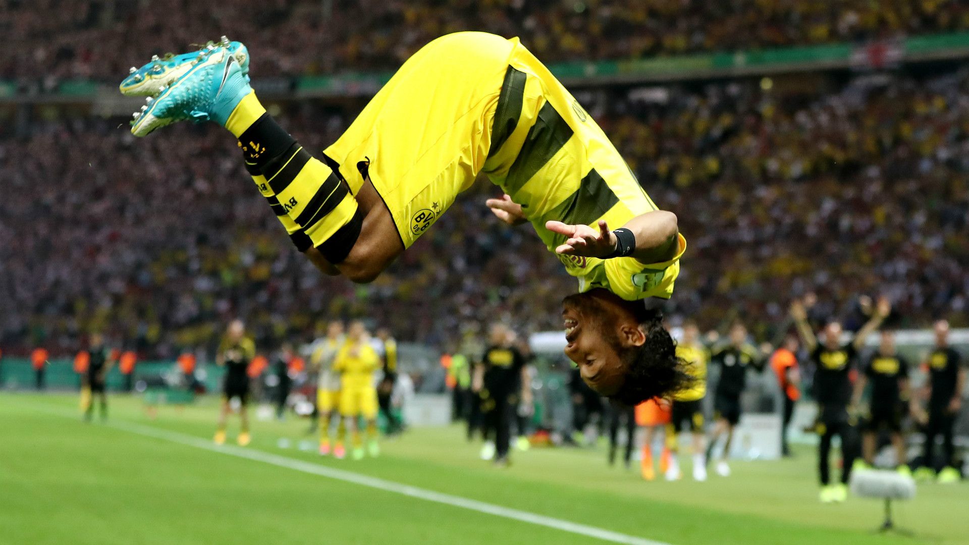 PIERRE EMERICK AUBAMEYANG BORUSSIA DORTMUND DFB POKAL GERMAN CUP FINAL 27052017
