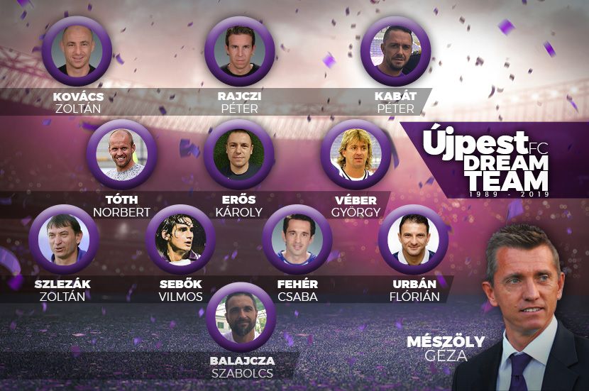 Újpest álomcsapat