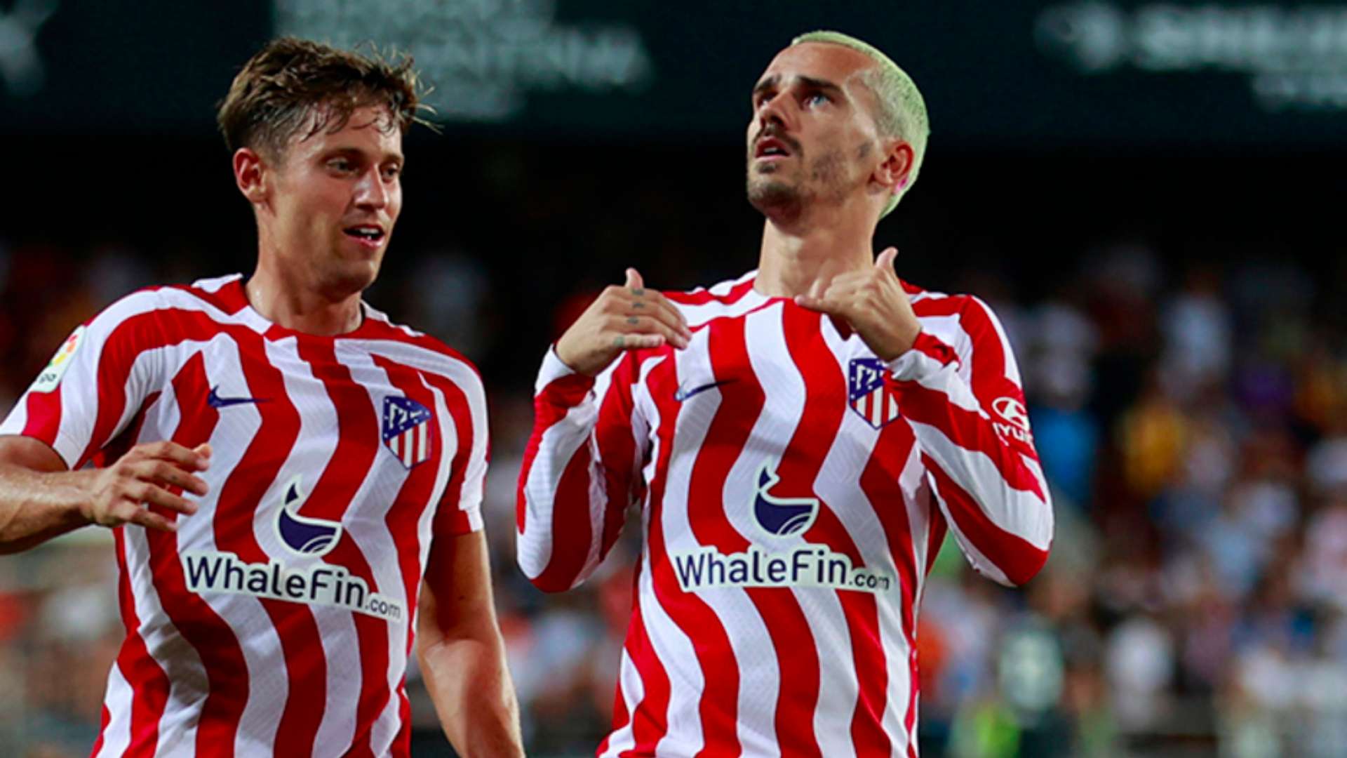 Griezmann Marcos Llorente Atlético de Madrid 2022 2023