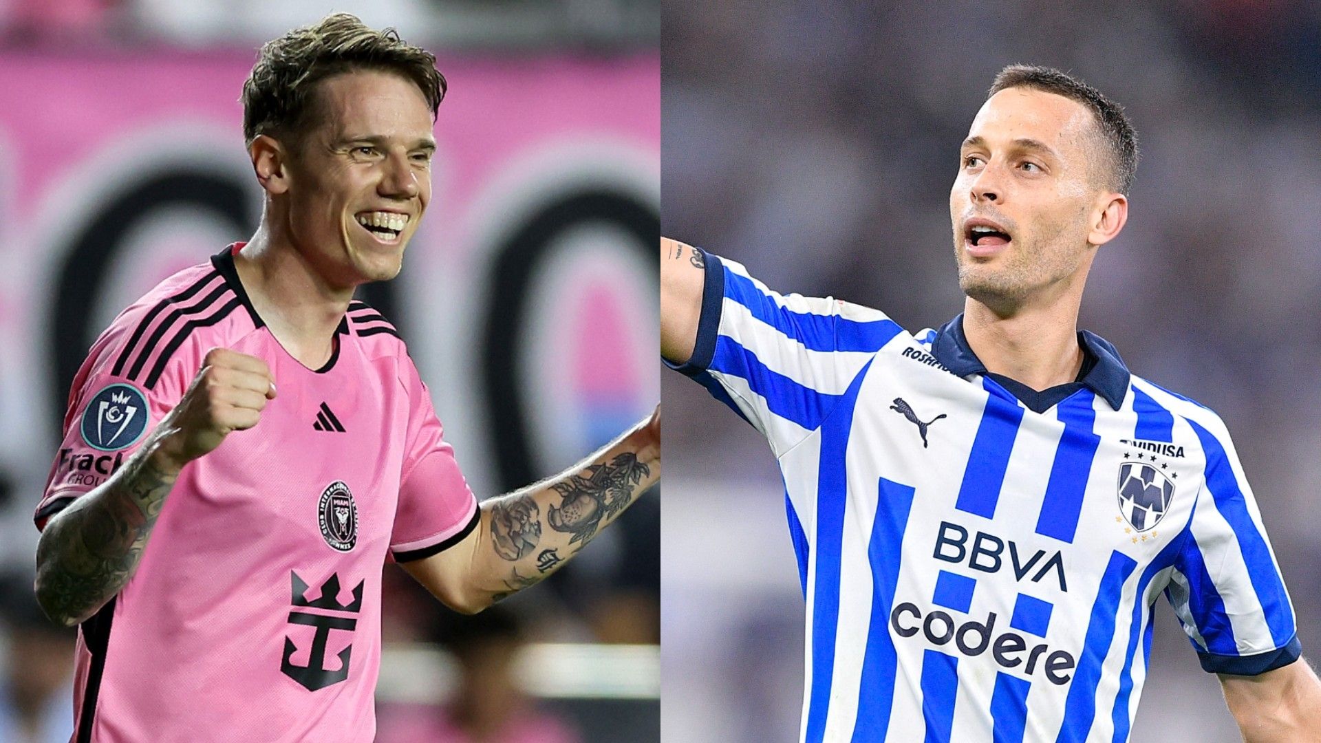 Robert Taylor Sergio Canales Inter Miami Rayados de Monterrey 2024