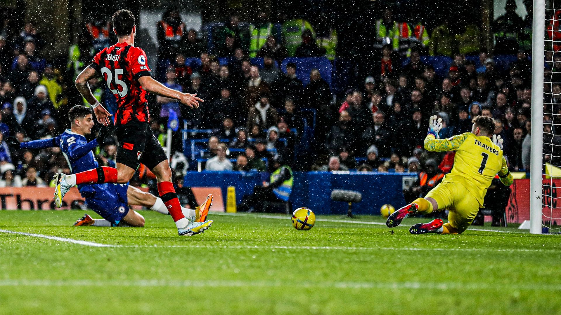 Kai Havertz action Chelsea Bournemouth 2022-23