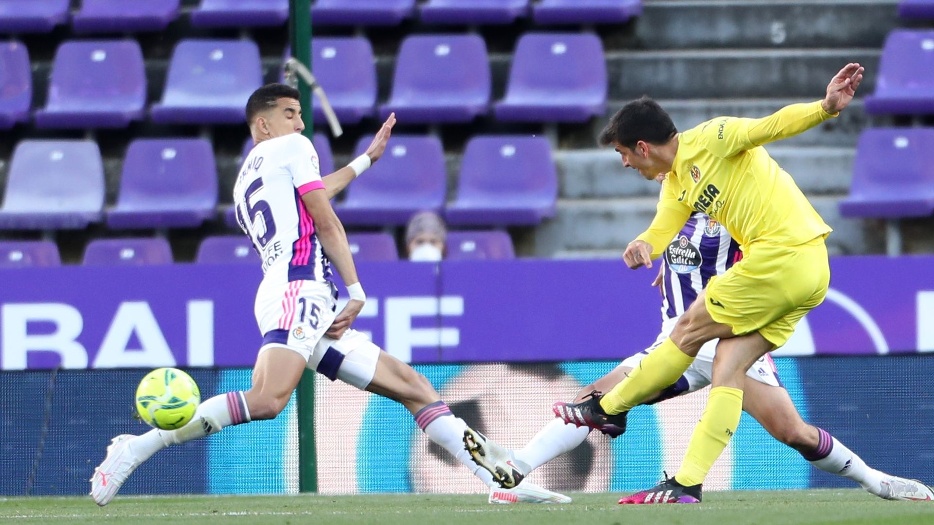 Gerard Moreno, Valladolid vs. Villarreal