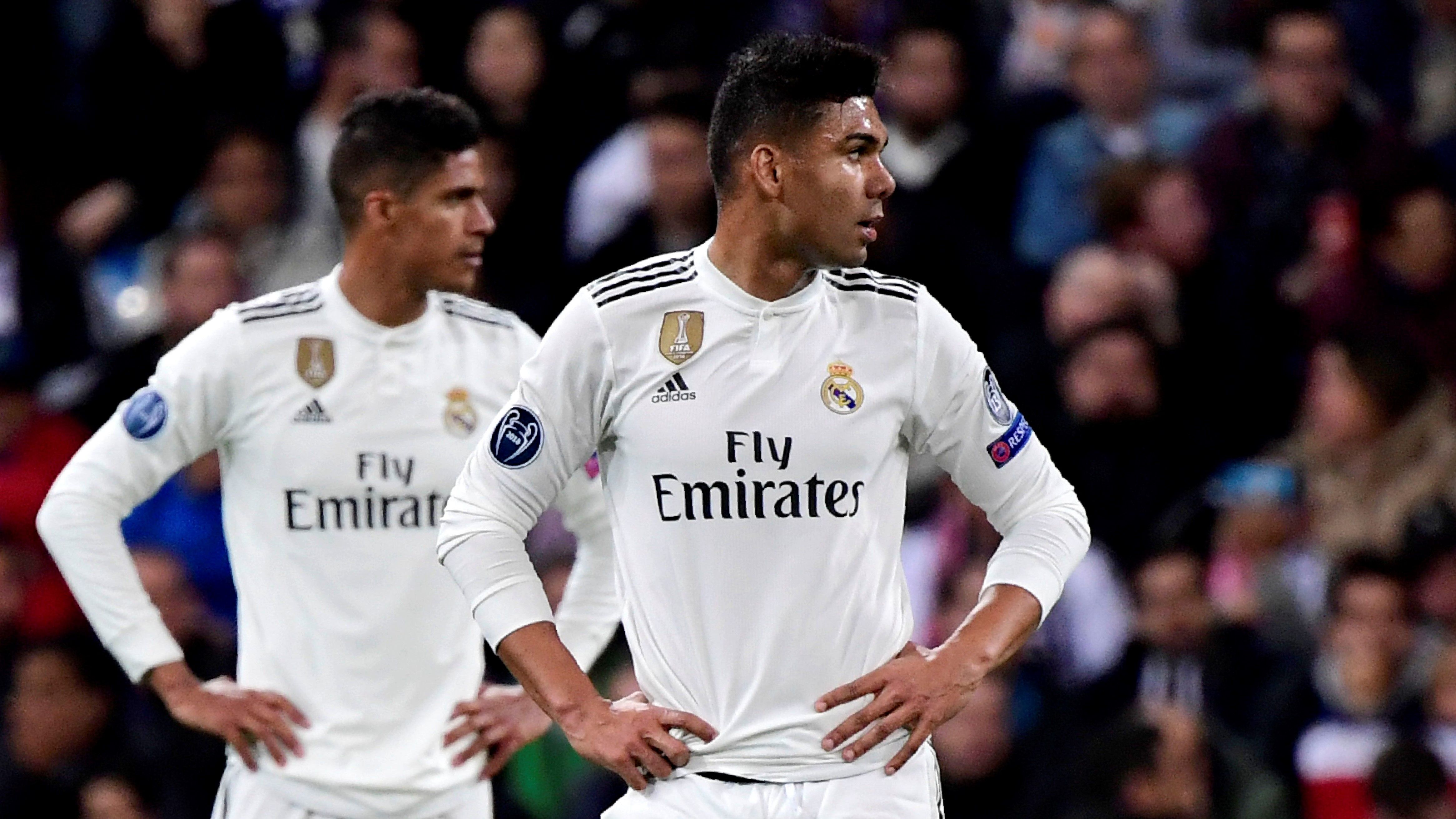 Casemiro Raphael Varane Real Madrid Ajax UCL 05032019