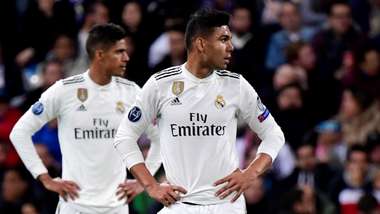 Casemiro Raphael Varane Real Madrid Ajax UCL 05032019