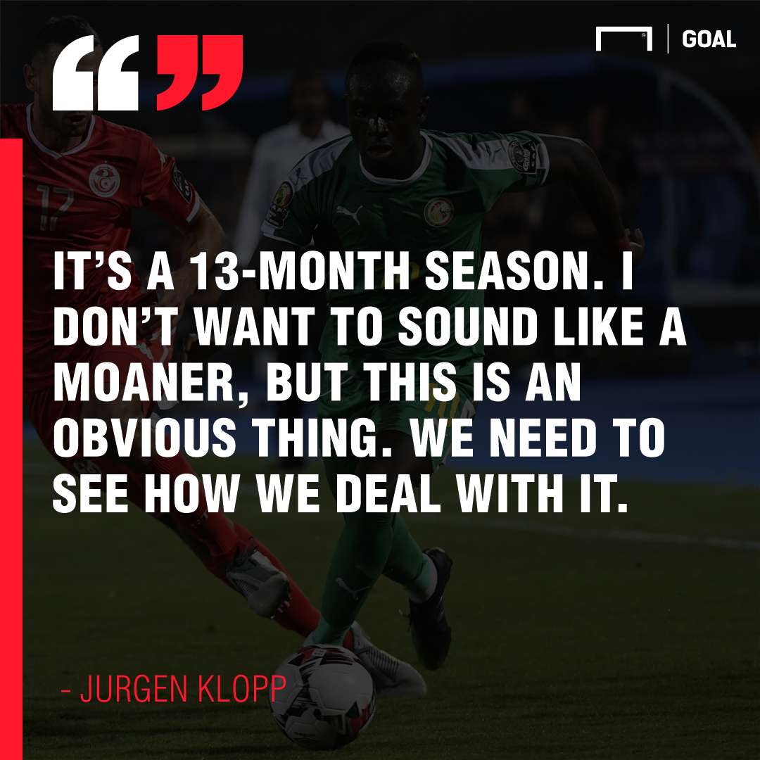 Klopp on 13 month season