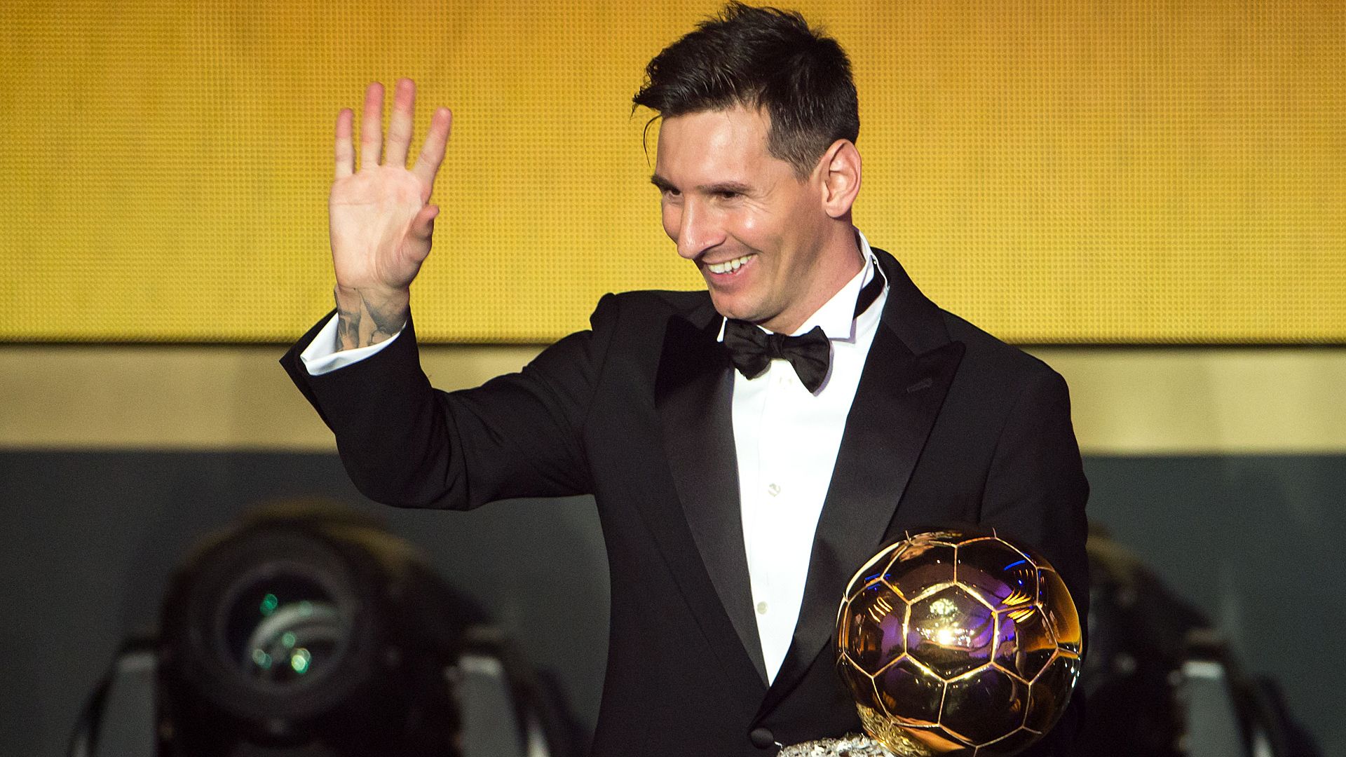 Lione Messi Ballon d'Or 01112016