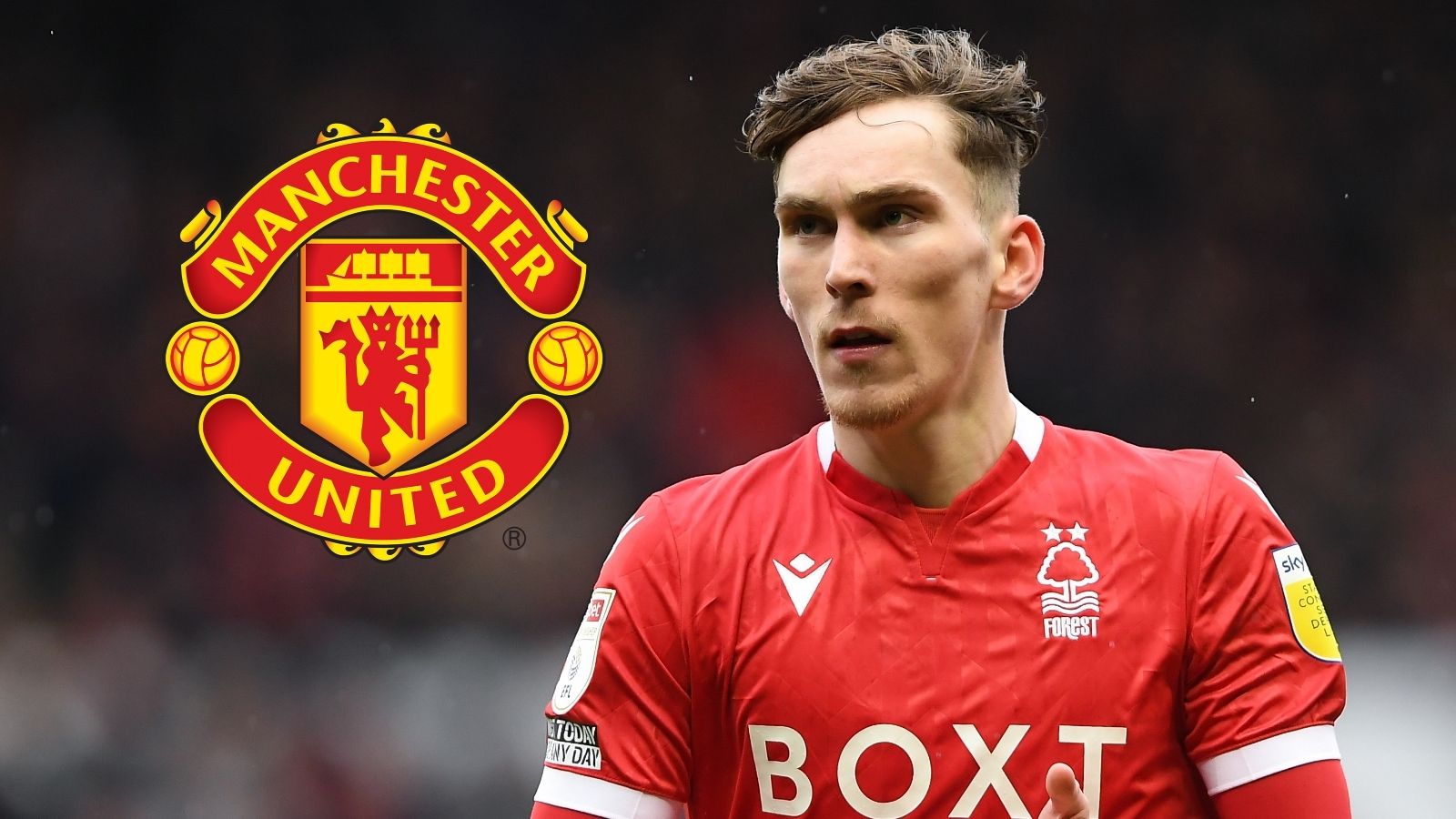 James Garner Manchester United GFX