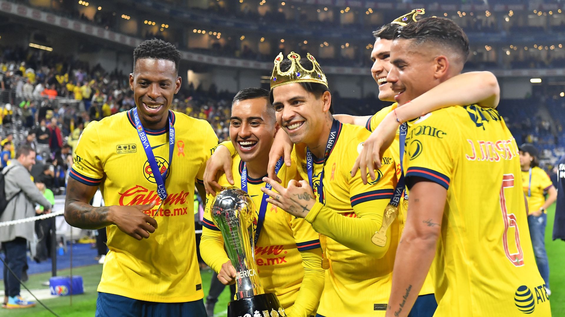 América celebración campeón Apertura 2024 Liga MX