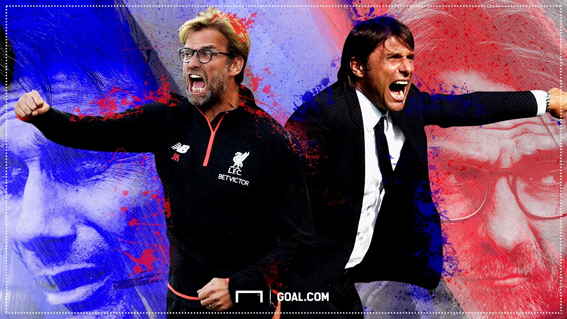 Jurgen Klopp Antonio Conte