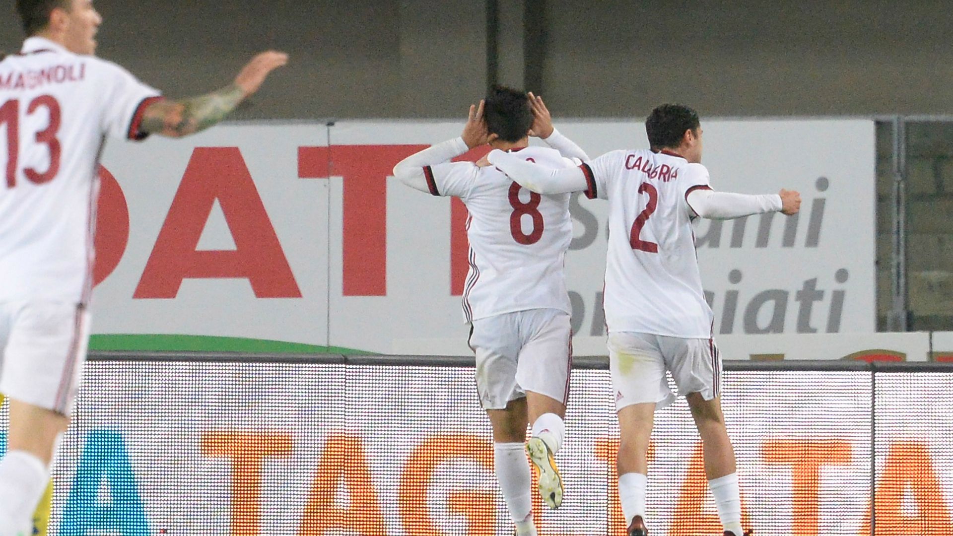 Suso Chievo Milan Serie A