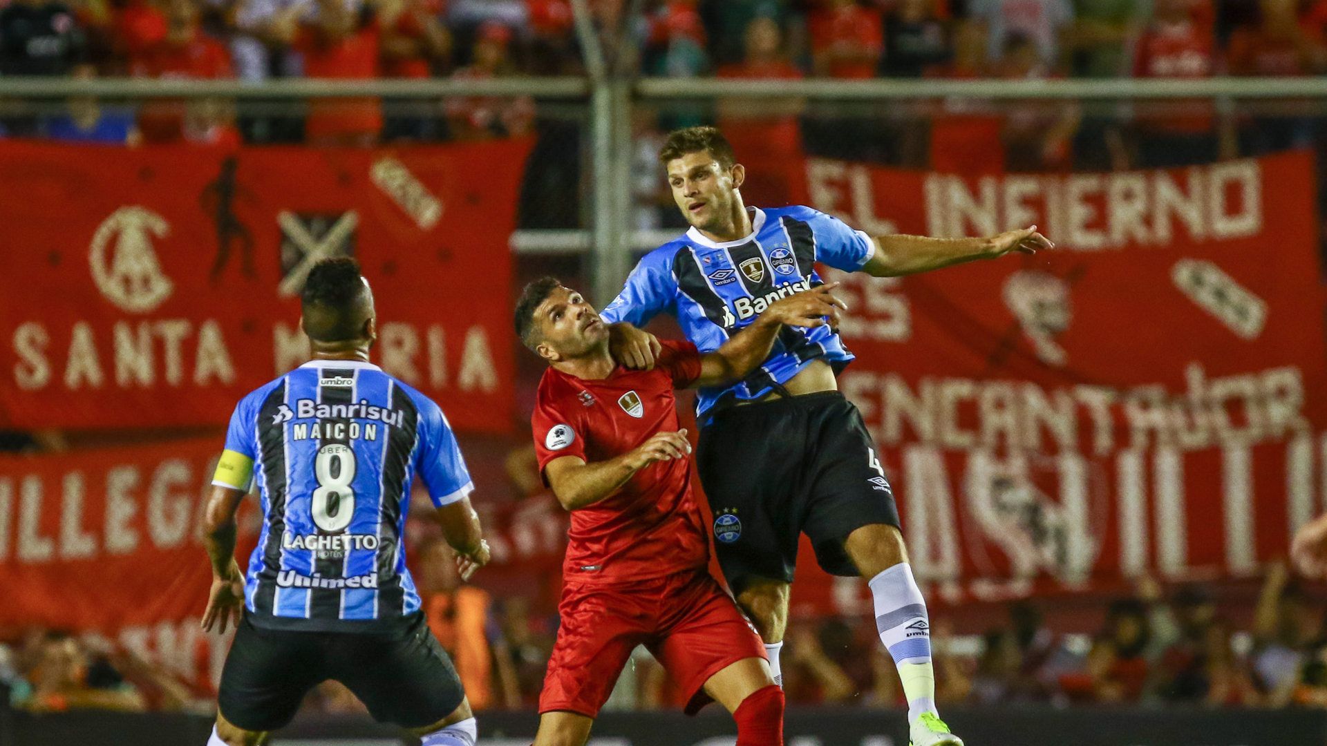 Kannemann Independiente Gremio Recopa 14022018