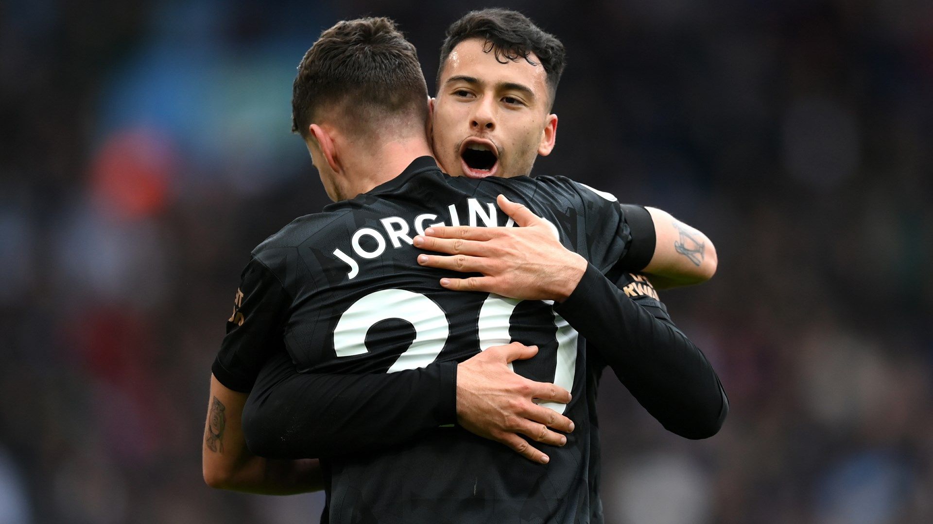 Gabriel Martinelli Jorginho Arsenal 2022-23