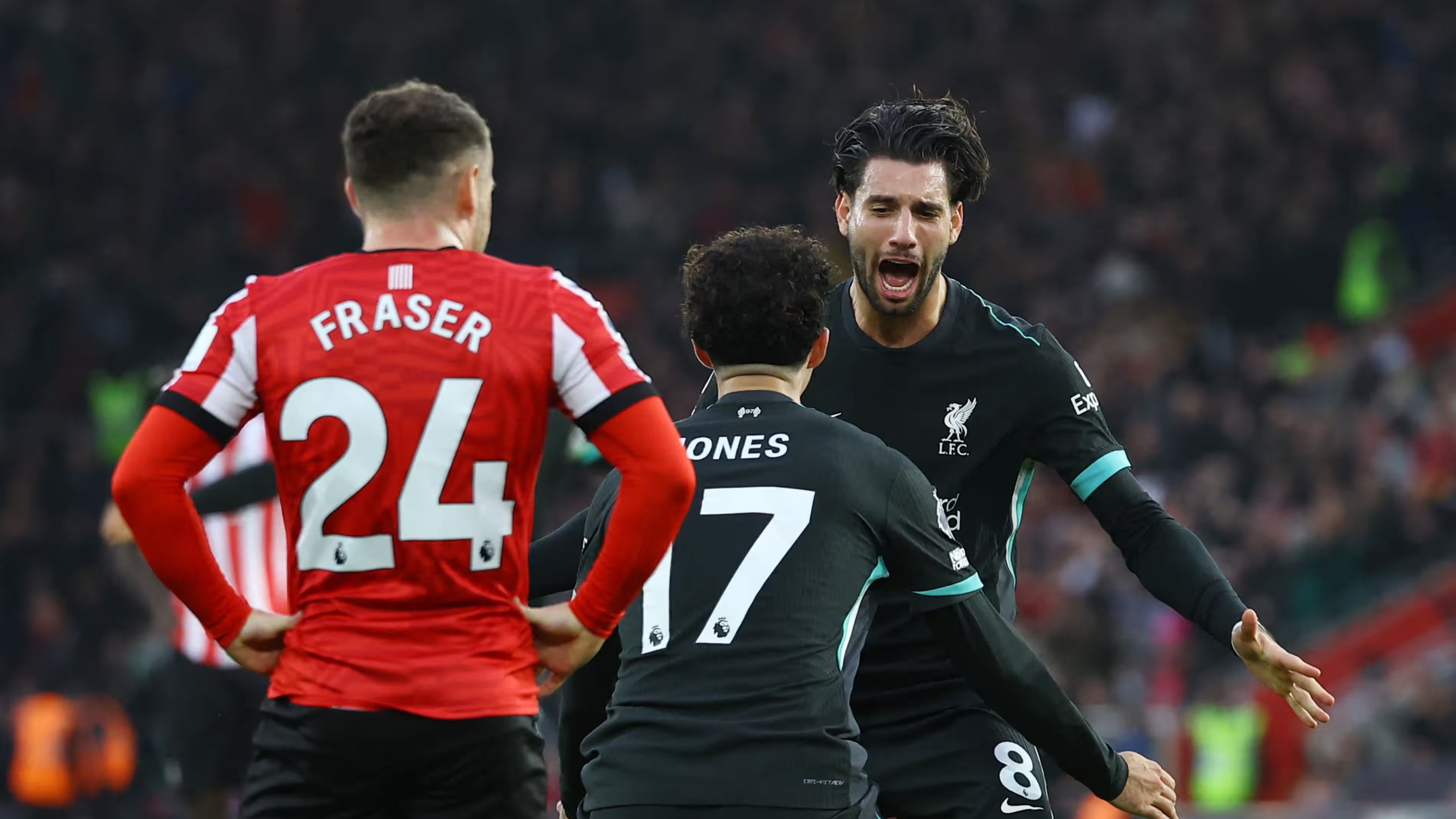 Dominik Szoboszlai v Southampton